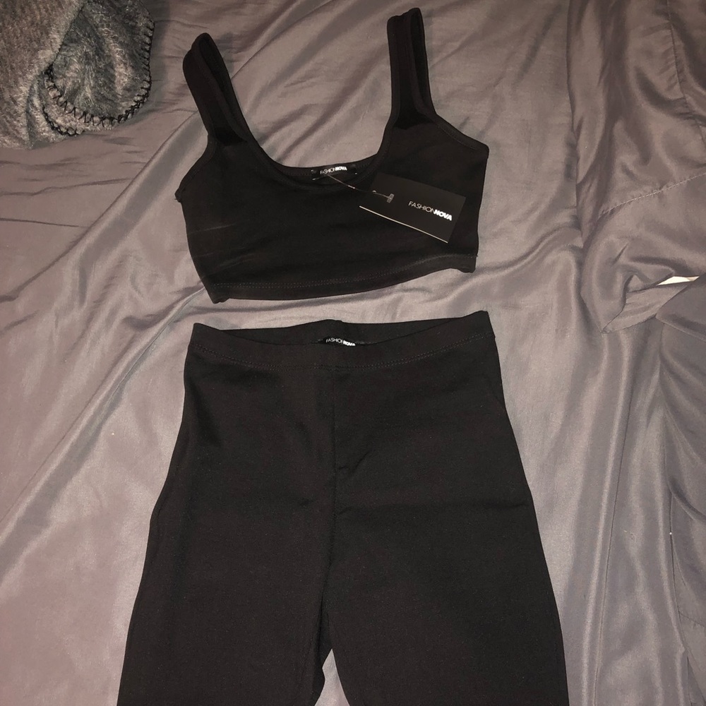 2 Piece bike short set